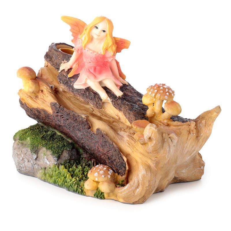 Ancient Woodland Daydream Fairy Backflow Incense Burner – Enchanted Ritual Decor
