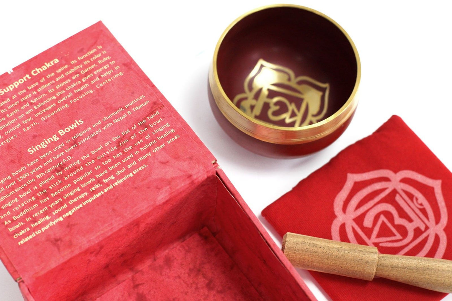 Root Chakra Singing Bowl | Red Sound Healing for Grounding & Strength