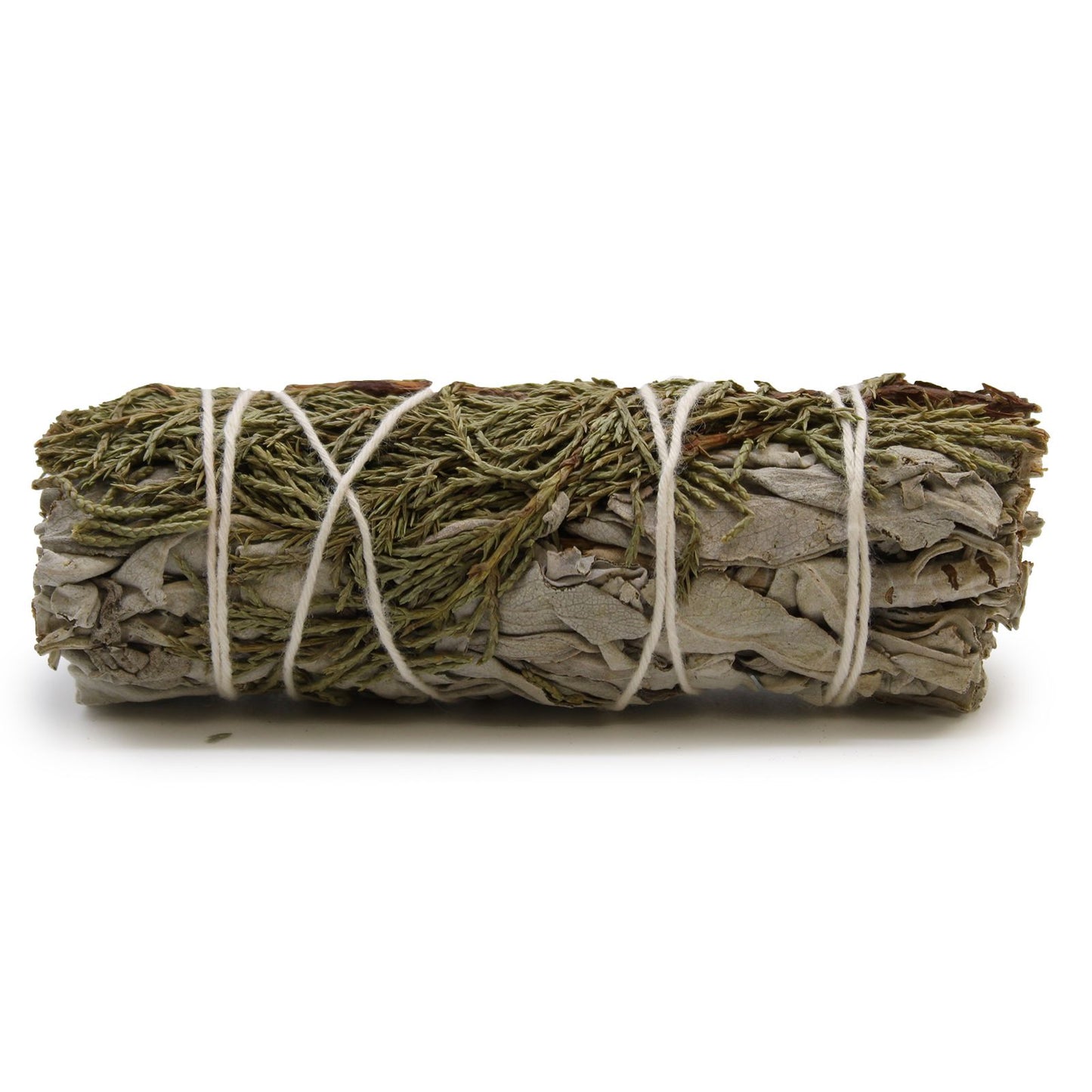 From The Witches’ Garden comes a sacred herb bundle for purification and spiritual protection — the White Sage & Juniper Smudge Stick. Handcrafted and measuring approximately 10cm, this potent combination blends white sage, known for clearing negative energy, with juniper, revered for its protective and purifying properties.
Perfect for cleansing your home, altar, or aura, this smudge stick invites balance, grounding, and renewed energy. Burn before rituals, meditation, or whenever your space feels heavy,