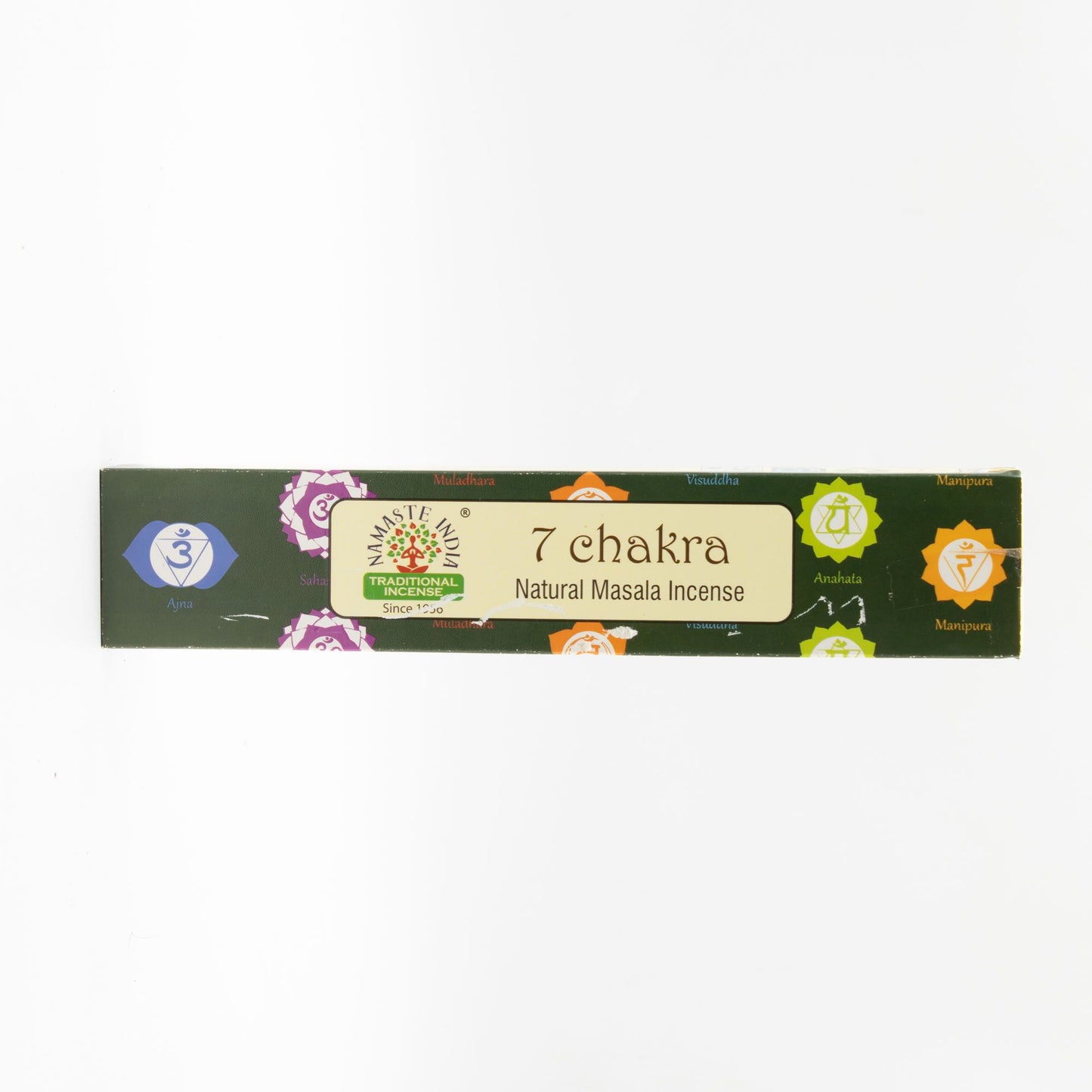 Namaste Mandala Masala Incense – 7 Chakra Meditation Incense