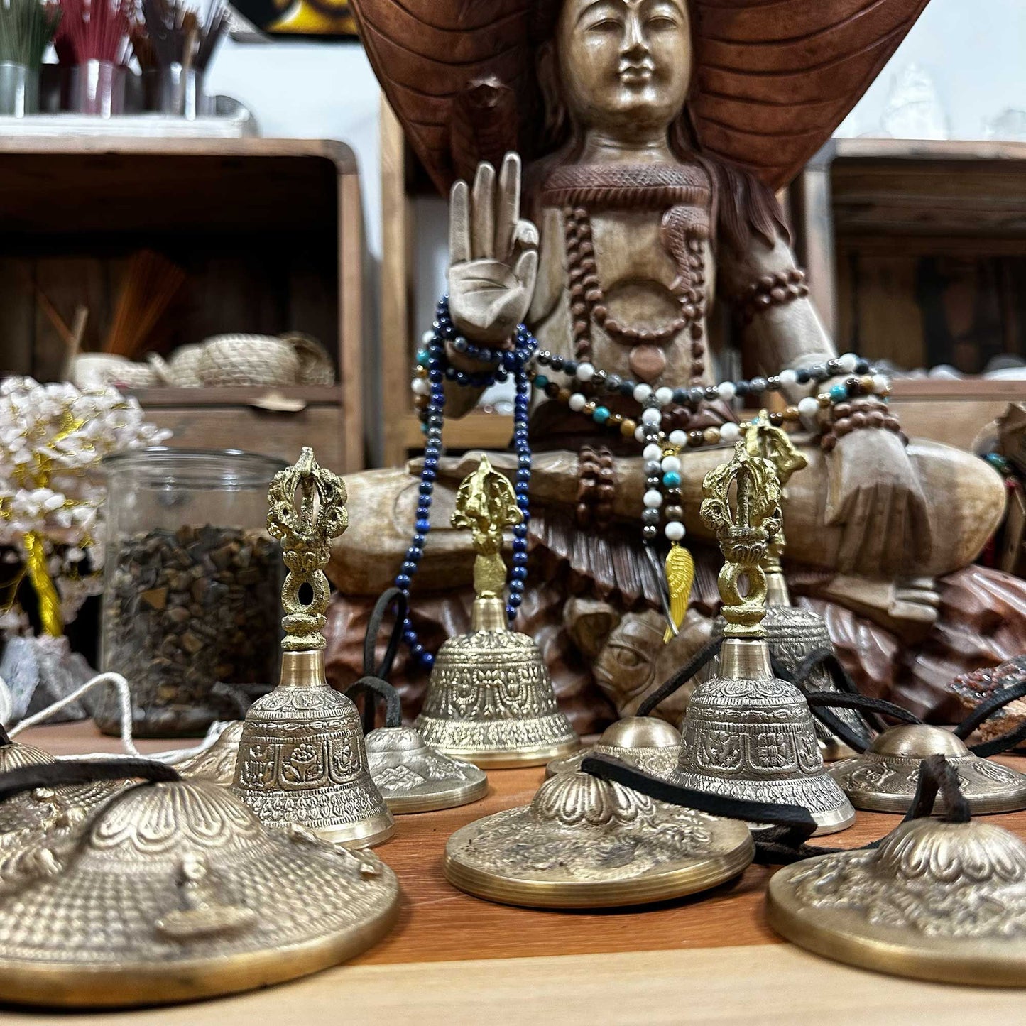 Large Tibetan Tingsha Bell – Handcrafted Ritual Instrument