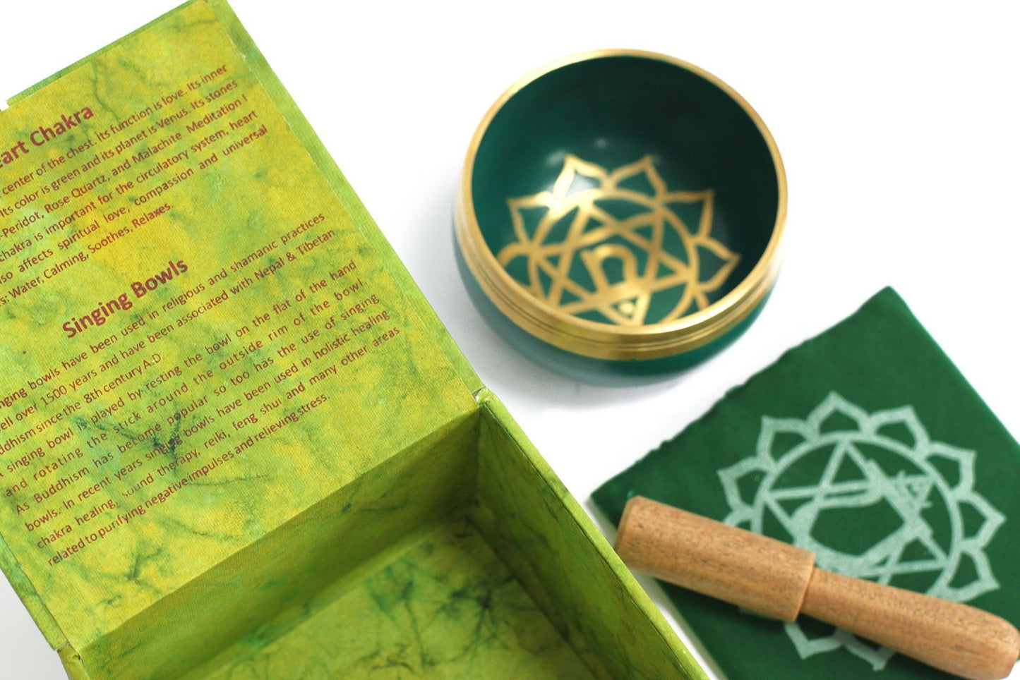 Heart Chakra Singing Bowl | Green Anahita Sound Healing Tool