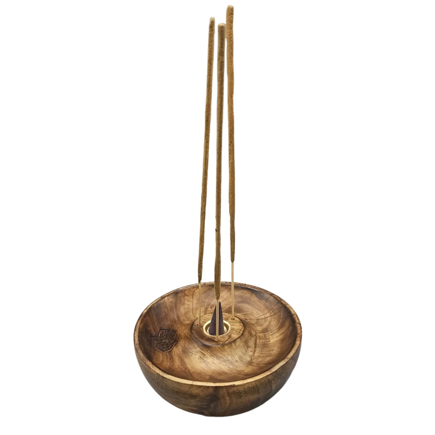 Incense Stick & Cone Burner Disc – Hamsa Hand Symbol