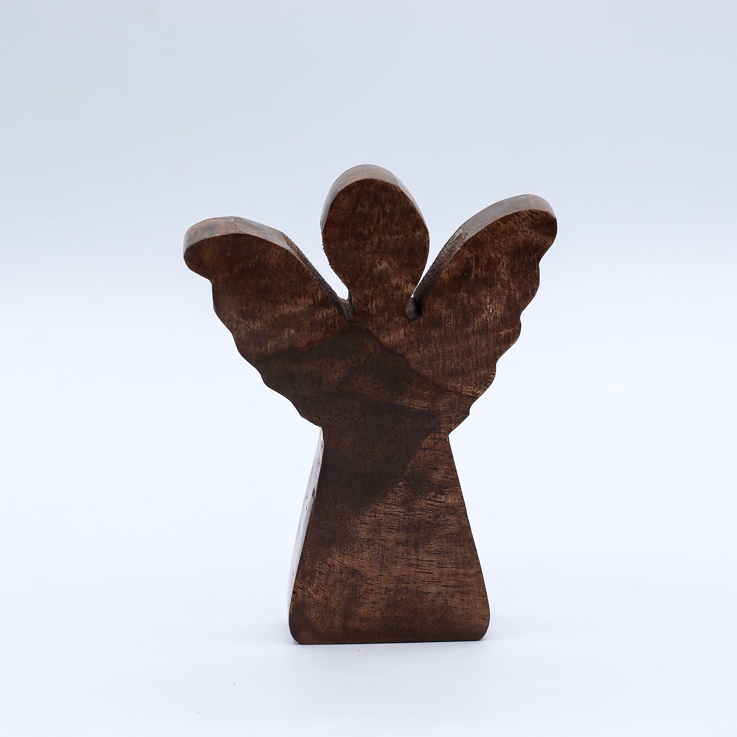 Small Mango Wood Angel – Gold Decor