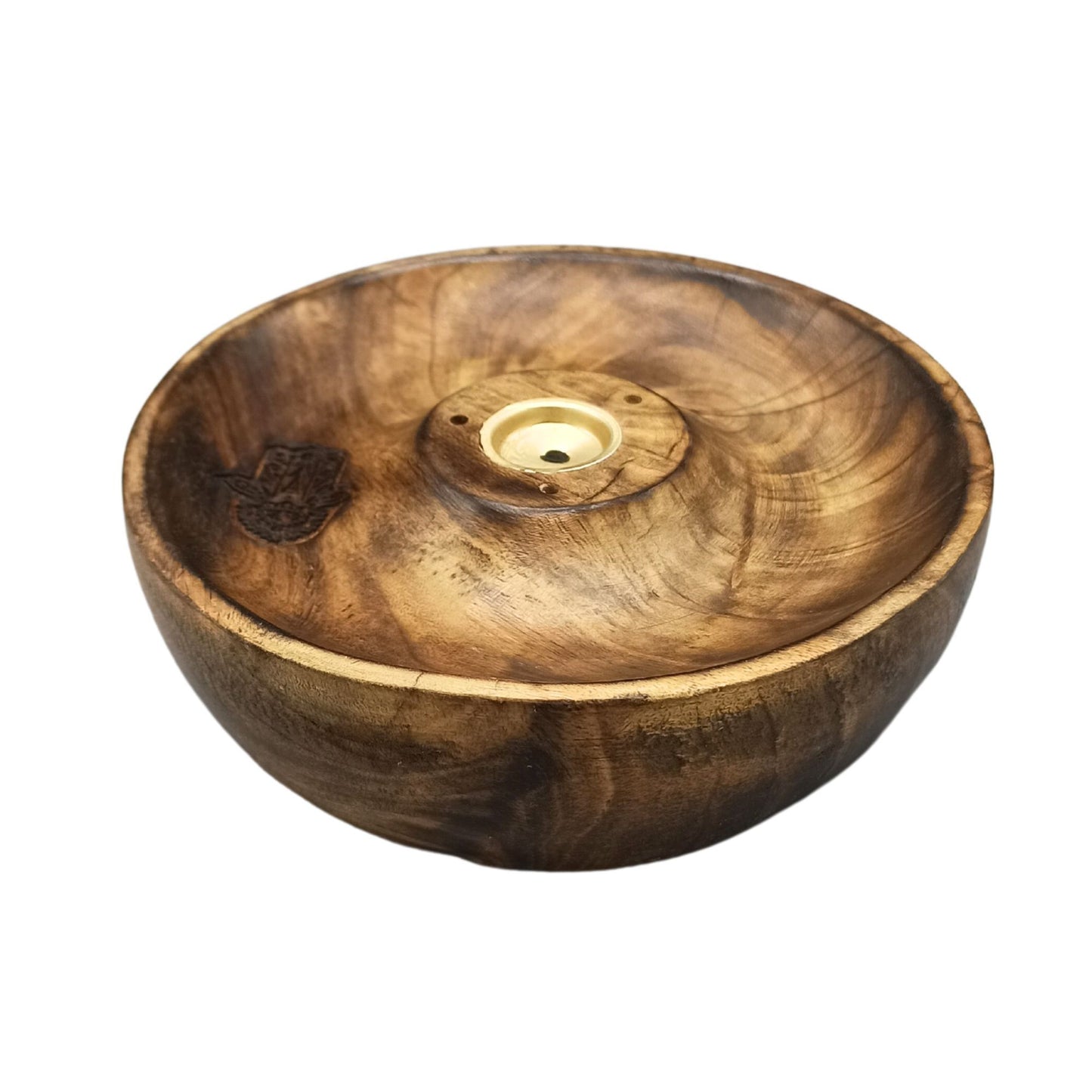 Incense Stick & Cone Burner Disc – Hamsa Hand Symbol