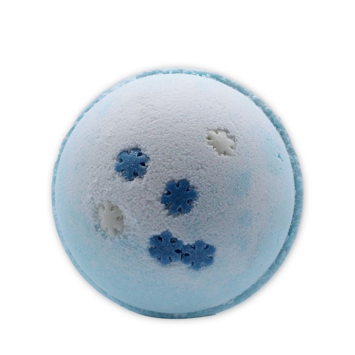 Snowflake Bath Bomb – Blueberry Frost Enchanted Winter Soak