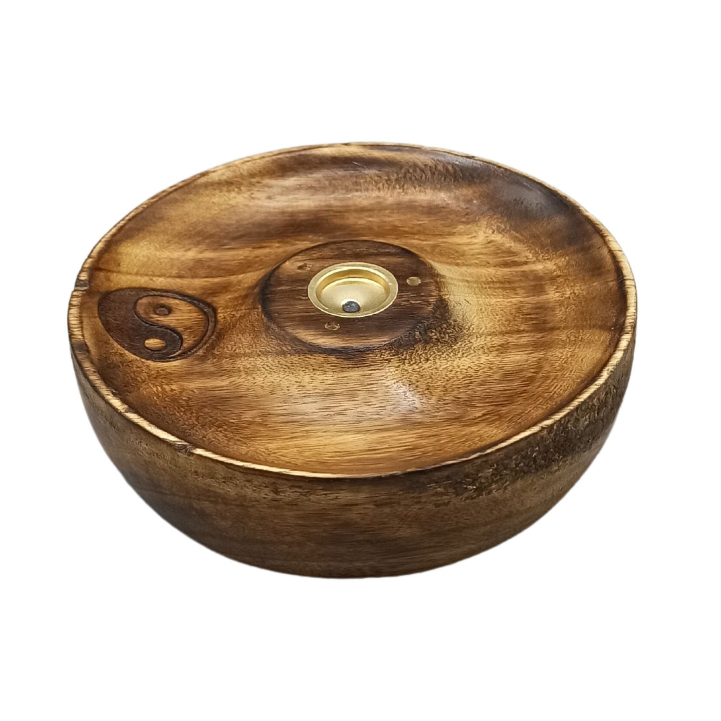 Incense Stick & Cone Burner Disc – Yin & Yang Symbol