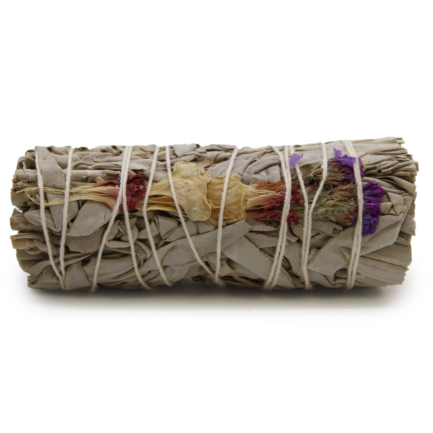 From The Witches’ Garden comes a radiant blend of light and intention — the Good Vibes Sage Smudge Stick. Handcrafted and measuring approximately 10cm, this sacred bundle is designed to sweep away stagnant energy and invite positivity, harmony, and calm into your space.
Made with premium white sage and infused with uplifting floral notes, this smudge stick is ideal for cleansing your altar, refreshing your aura, or setting bright intentions before ritual or meditation. Let the gentle smoke rise as you brea