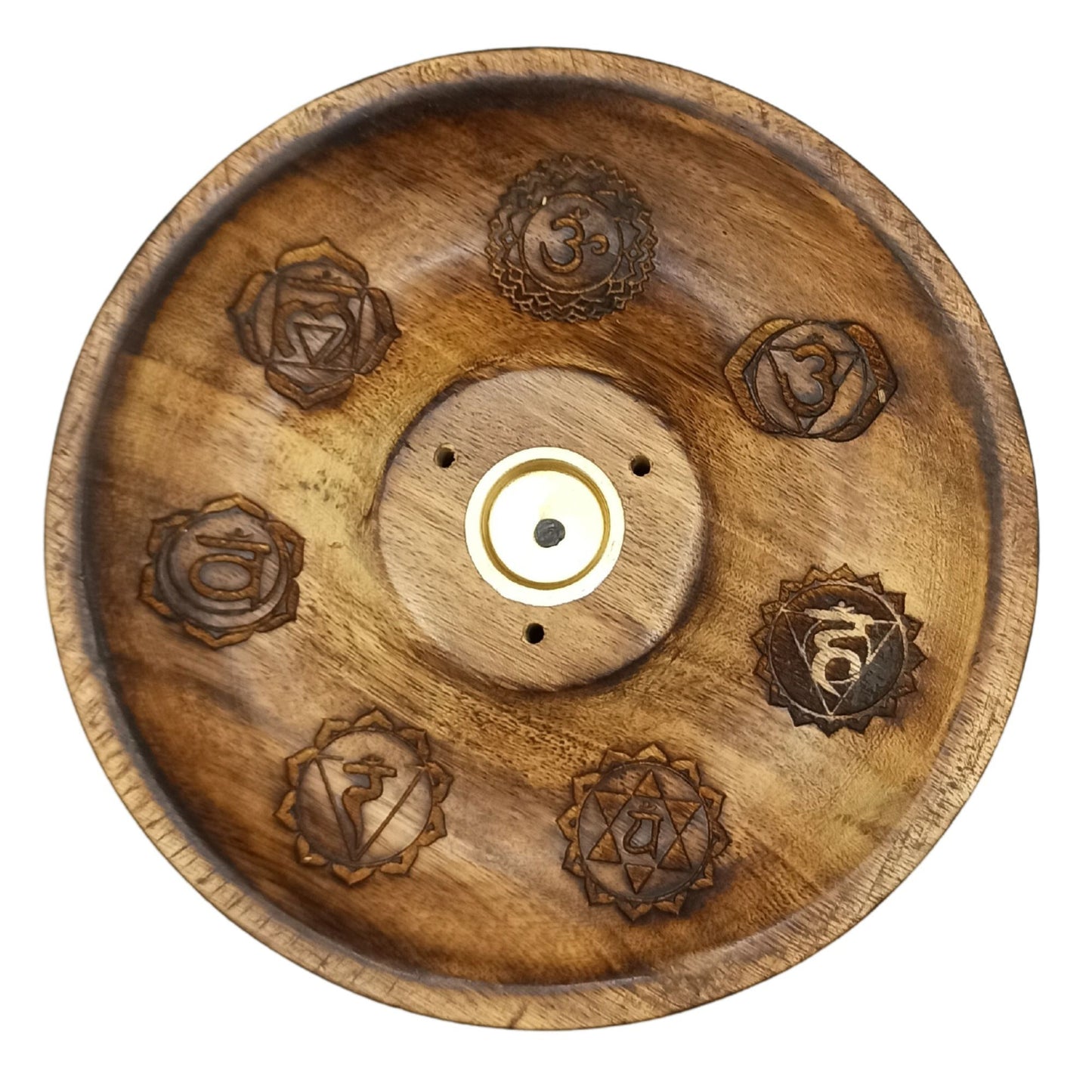 Align your energy and elevate your sacred rituals with the Incense Stick & Cone Burner Disc – 7 Chakra. This beautifully designed burner features symbolic chakra artwork that resonates with the energy centers of the body, creating a harmonious space for meditation, healing, and spiritual work. Crafted to hold both stick and cone incense, it supports a grounded and intentional practice.
The 7 Chakra design serves as a visual meditation, gently guiding your focus and breath through the subtle layers of your