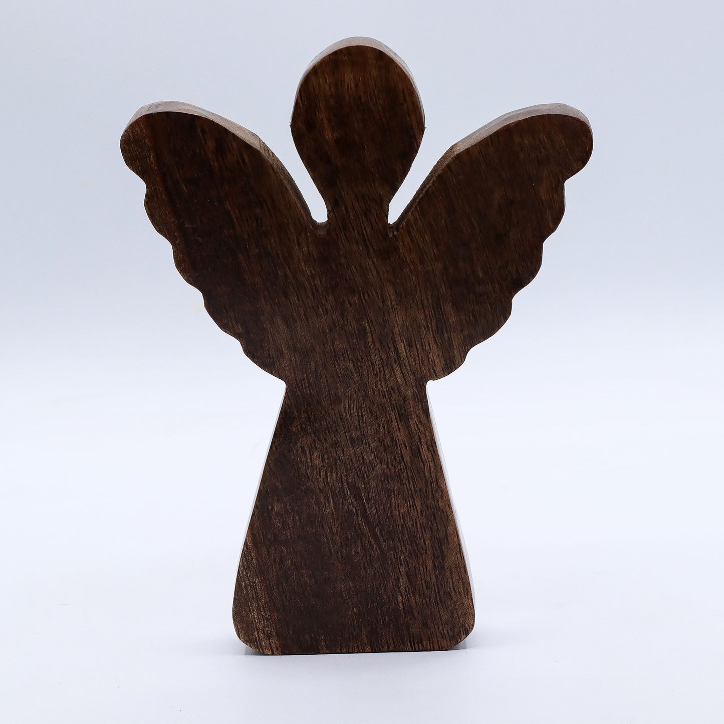 Large Mango Wood Angel – Gold Decor