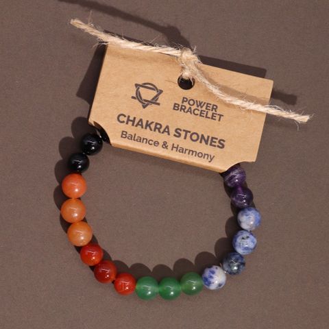 Power Bracelet – Chakra Stones for Energy Balance & Healing