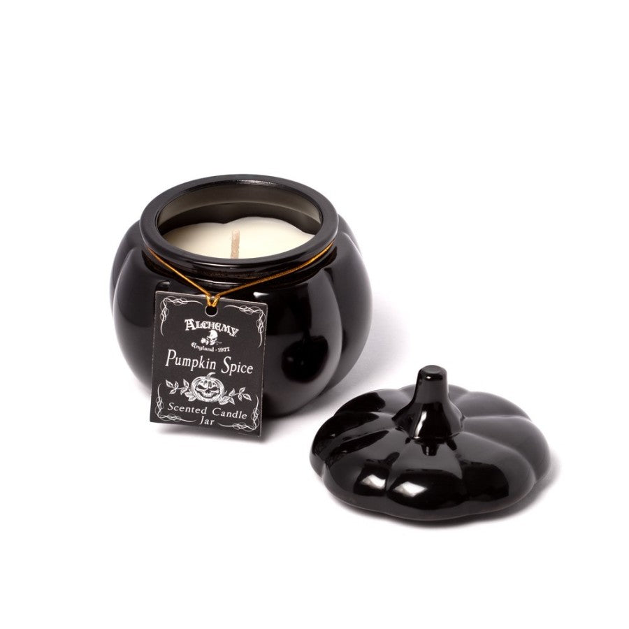 Alchemy Gothic Pumpkin Candle Small