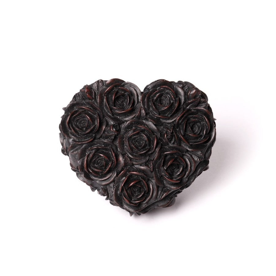 Alchemy Gothic Rose Heart Trinket Box – Gothic Keepsake Treasure