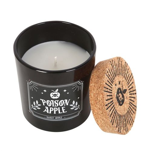 Experience the magic of the Poison Apple Sweet Apple Candle, where the tempting sweetness of ripe apples meets a mysterious, dark charm. This spellbinding fragrance will captivate your senses and enchant your space. Enjoy its mystical glow for around 21 hours of burning delight.