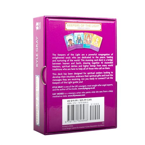 Purple card game box with text and images on a white background