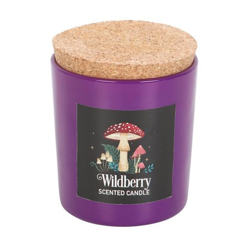 Embrace the enchantment of shadowed woods with this Wildberry candle, designed with a mystical mushroom motif. Let its warm glow and rich scent transport you to ancient forest realms, where the essence of wild plants weaves its spell. Crafted from vegan paraffin wax, it offers around 25 hours of bewitching burn time.