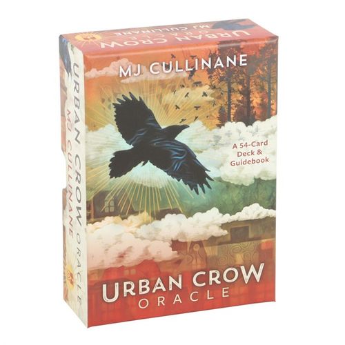 Discover the Urban Crow oracle deck by MJ Cullinane, featuring 54 cards and a guidebook that delve into the enigmatic wisdom of crows. Each card reveals a unique facet of crow behavior, guiding you to embrace their cunning and resilience. Tap into the mysterious realm of these shadowy messengers and unlock profound insights for your spiritual journey.