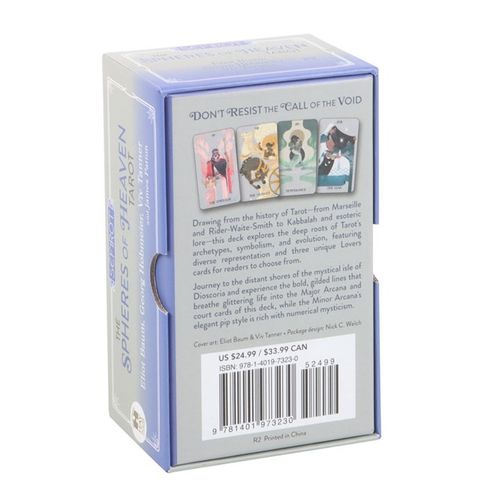 Step beyond the veil and into the liminal with The Sefirot Tarot Deck, a sacred creation from the hands of Eliot Baum, Georg Hobmeier, Viv Tanner, and James Patton. This 80-card deck is a tapestry of divine wisdom, woven from the threads of Rider-Waite-Smith iconography, the esoteric teachings of Judaic Kabbalah, and the enduring traditions of the Marseille Tarot. Each card pulses with myth and magic, beckoning you from the fabled isle of Dioscoria—where the whispers of Thoth and Hekate still echo through a