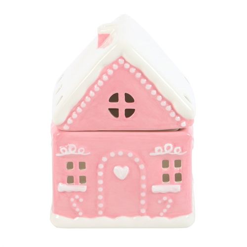 Invite enchantment into your sacred space with this whimsical Candy Pink Gingerbread House Oil Burner, lovingly detailed with frosted snow accents that radiate festive cheer. As a crystal healer, I see this piece not only as décor but as a heartwarming tool to raise the vibration of your home. Light a tealight within, and watch as soft golden light flickers through the windows—creating a nurturing glow that cleanses energy and invites joy.
Perfect for pairing with seasonal fragrance oils (always diluted wi