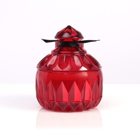 Alchemy Vintage Scented Blood Rose Round Candle Jar
