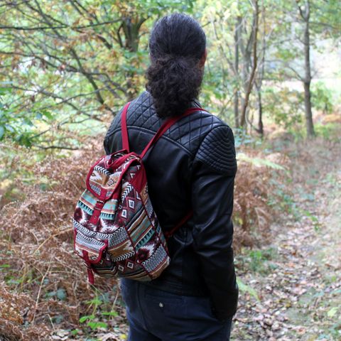 Mystic Ethnic Jacquard Sling Bag – Woven Magic for Everyday Wanderers