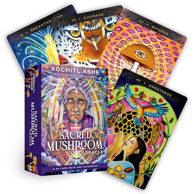 The Sacred Mushroom Oracle Deck – Visionary Medicine Cards