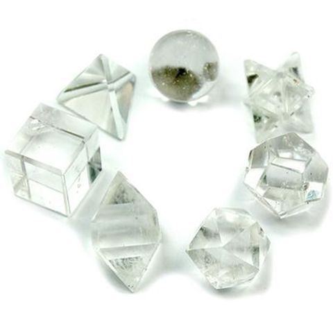 Step into sacred alignment with this powerful 7-Piece Sacred Geometry Crystal Set, lovingly curated to resonate with the divine patterns of the Universe. Each crystal within this enchanting set is shaped into one of the Platonic Solids, representing the foundational geometries of creation—symbols of harmony, balance, and infinite potential.

Crafted from radiant, energy-infused stones and each measuring approximately 25mm, these sacred forms are ideal for crystal healing, meditation, grid work, and spiritua