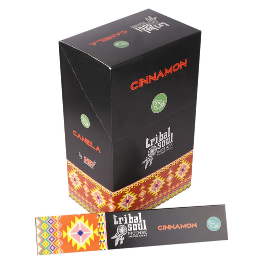 Invite warmth, comfort, and sacred energy into your space with Tribal Soul Cinnamon Incense Sticks. Hand-rolled with care, these premium masala incense sticks fill your home with the rich, spicy-sweet aroma of pure cinnamon—a fragrance known for its warming and energising properties.

Cinnamon has been used for centuries in rituals and spiritual practices to attract abundance, stimulate the senses, and raise protective vibrations. As the sticks burn, the earthy-sweet scent lingers in the air, grounding and 
