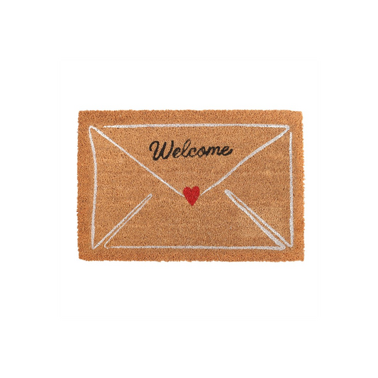 Natural Love Letter Valentine's Day Doormat