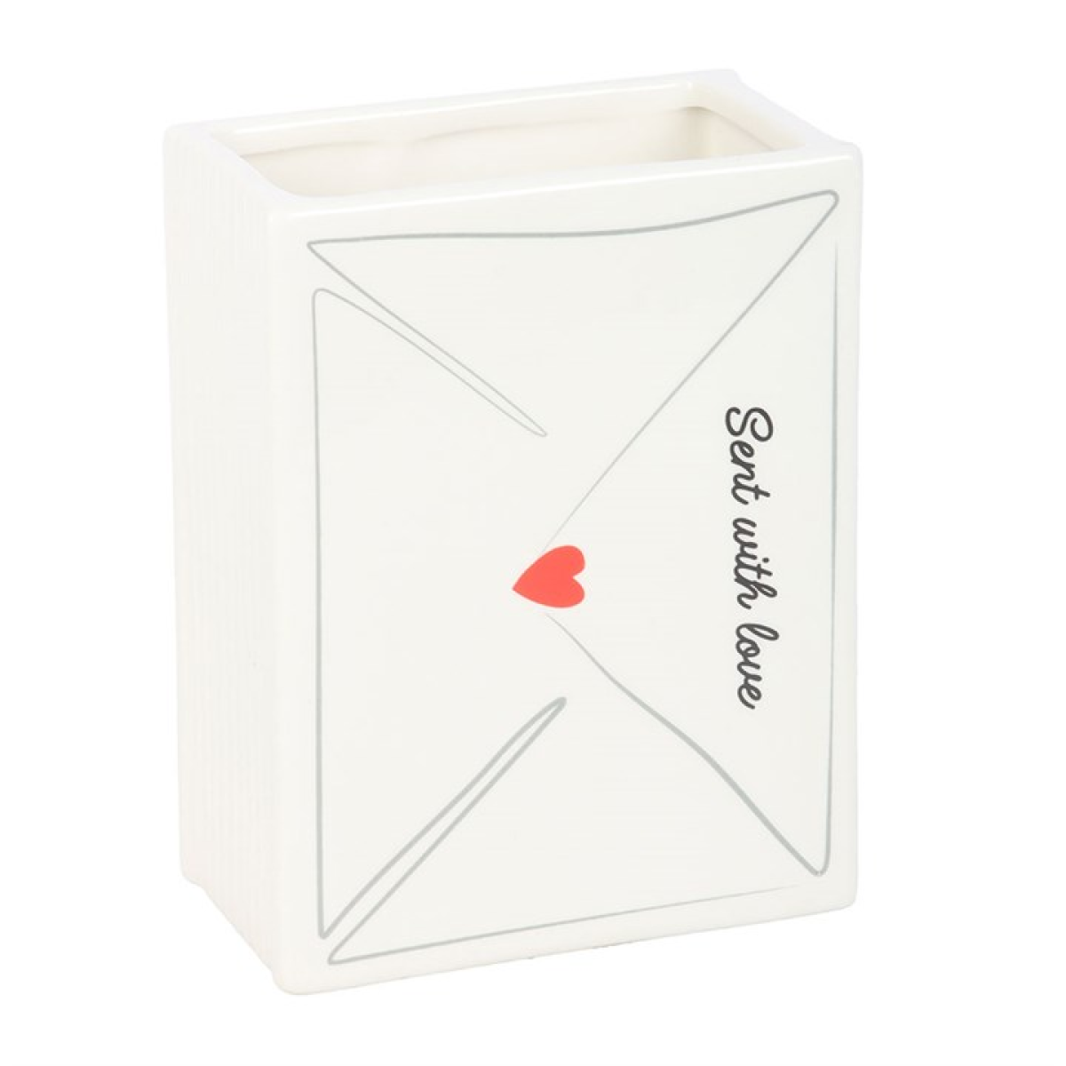 Love Letter Flower Vase – Valentine’s Day Romantic Decor