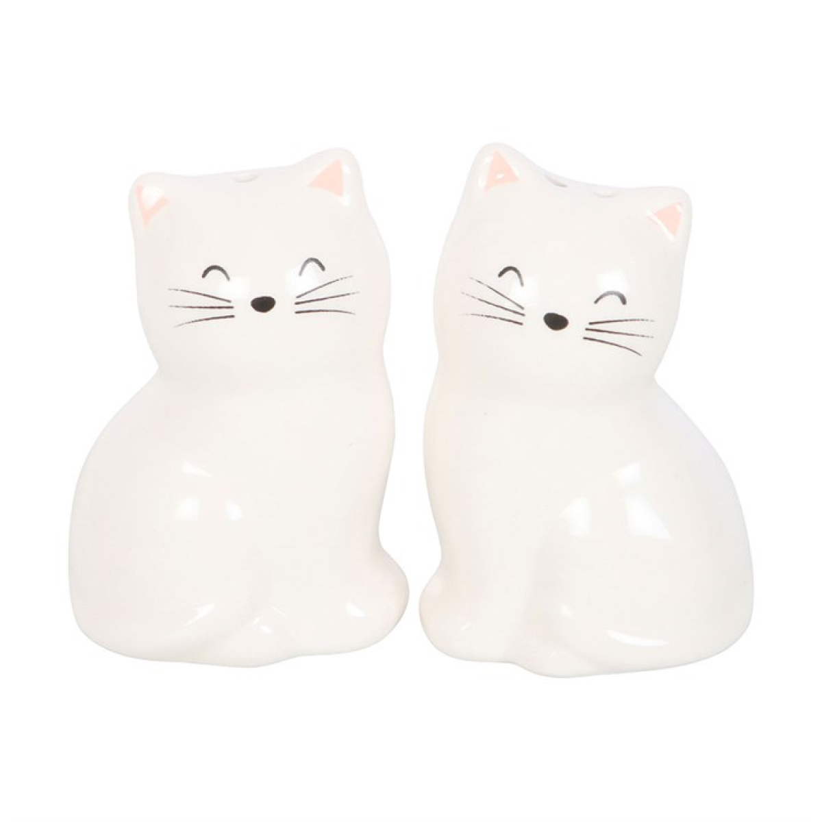 From the heart of The Witches’ Garden, these White Cat Shaped Salt and Pepper Shakers bring a touch of feline magic to your dining table. Crafted from fine ceramic and shaped like two sitting white cats, this charming pair adds both elegance and enchantment to mealtimes. Perfect for witches who adore their familiars, or for those who find beauty in subtle magick woven through everyday rituals.

Whether blessing your supper table or gifting to a fellow cat lover, these mystical companions will guard your spi