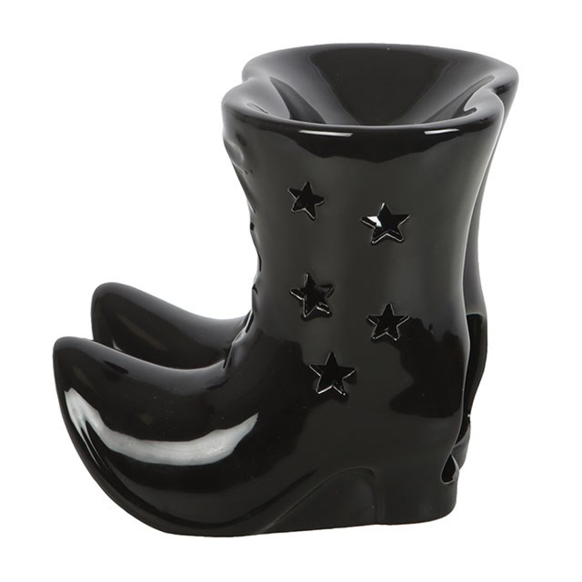 Black Witch Boots Oil Burner – Gothic Witchy Aromatherapy Decor