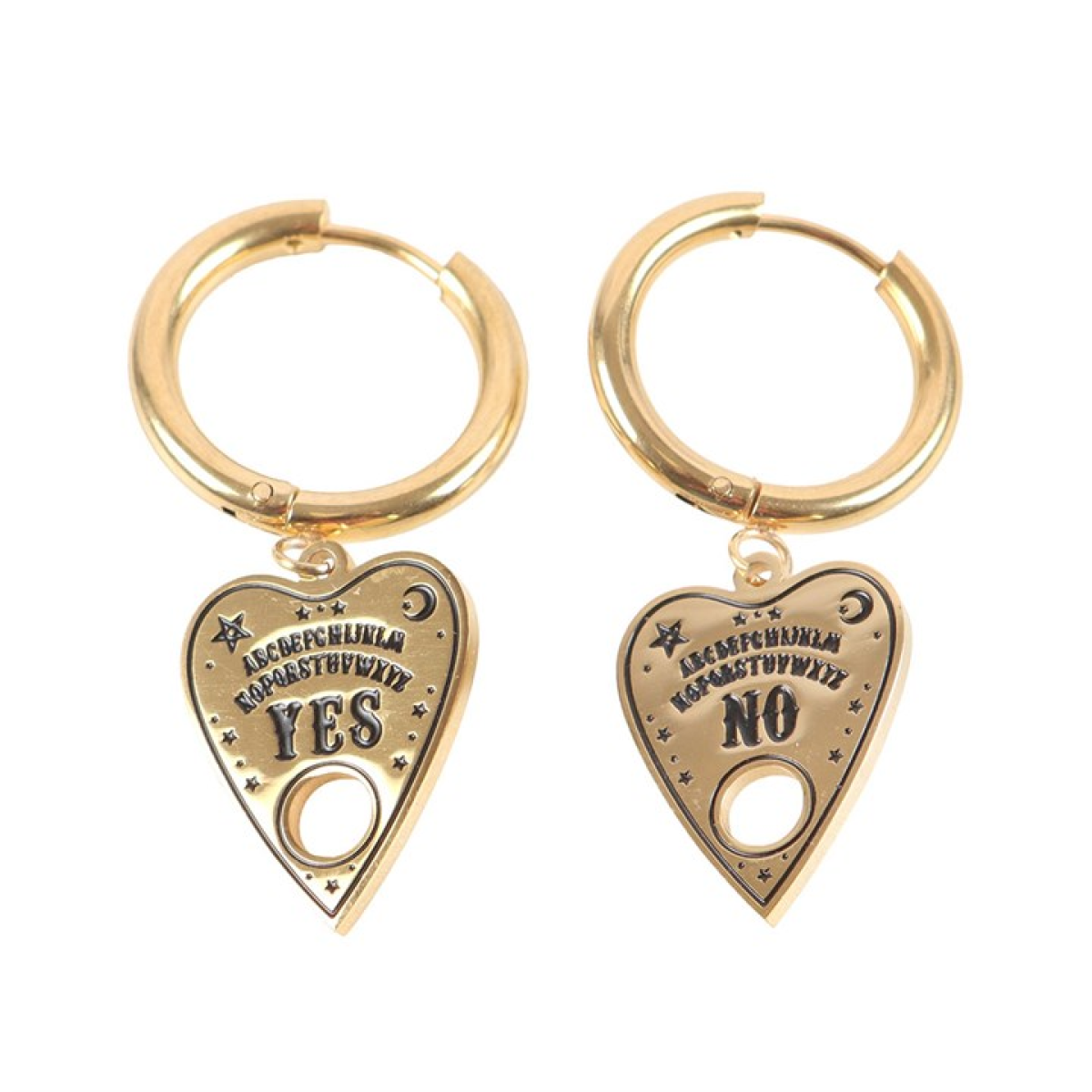 Talking Board Planchette Earrings – Witchy Ouija Inspired Jewellery