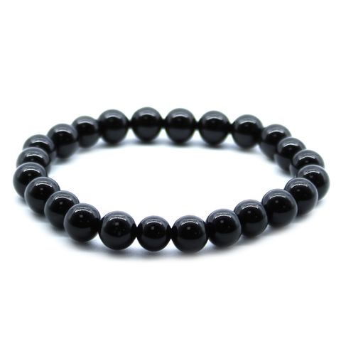 This enchanting Power Bracelet, crafted with Black Agate, will captivate any collection. Its deep, protective stone is believed to shield against stress and nightmares while inviting success and courage. The bracelet’s stretchy design ensures a comfortable fit for all, making it an ideal gift for special occasions or a magical treat for oneself. With gemstone beads approximately 8mm in diameter, this bracelet blends style and mystic energy effortlessly. Embrace the power and order yours today.