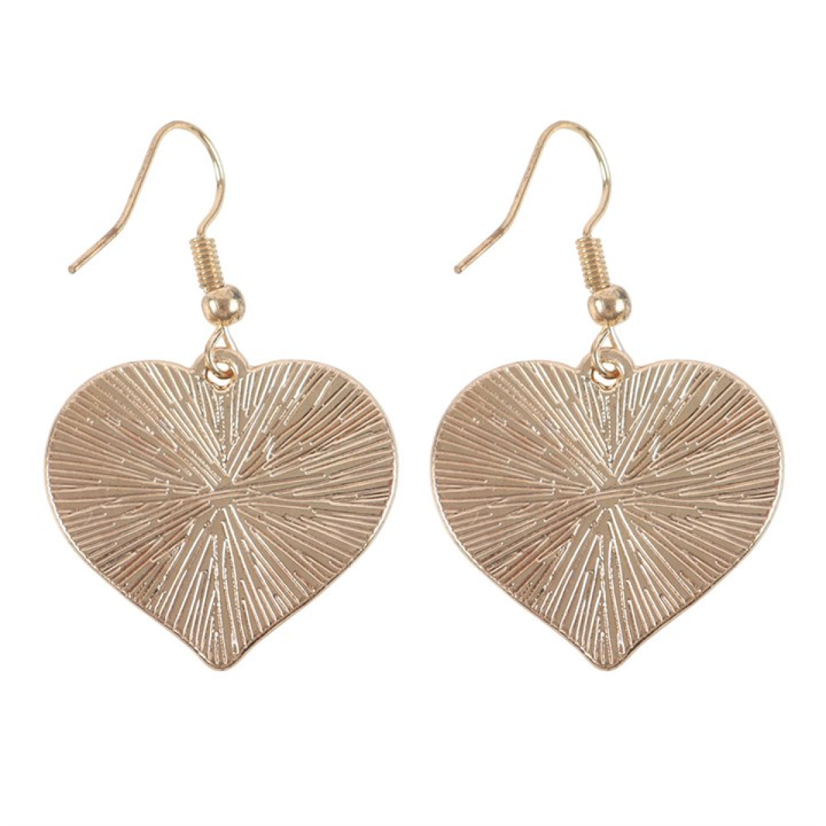Burning Heart Earrings – Pink & Black Flame Y2K Gothic Jewellery