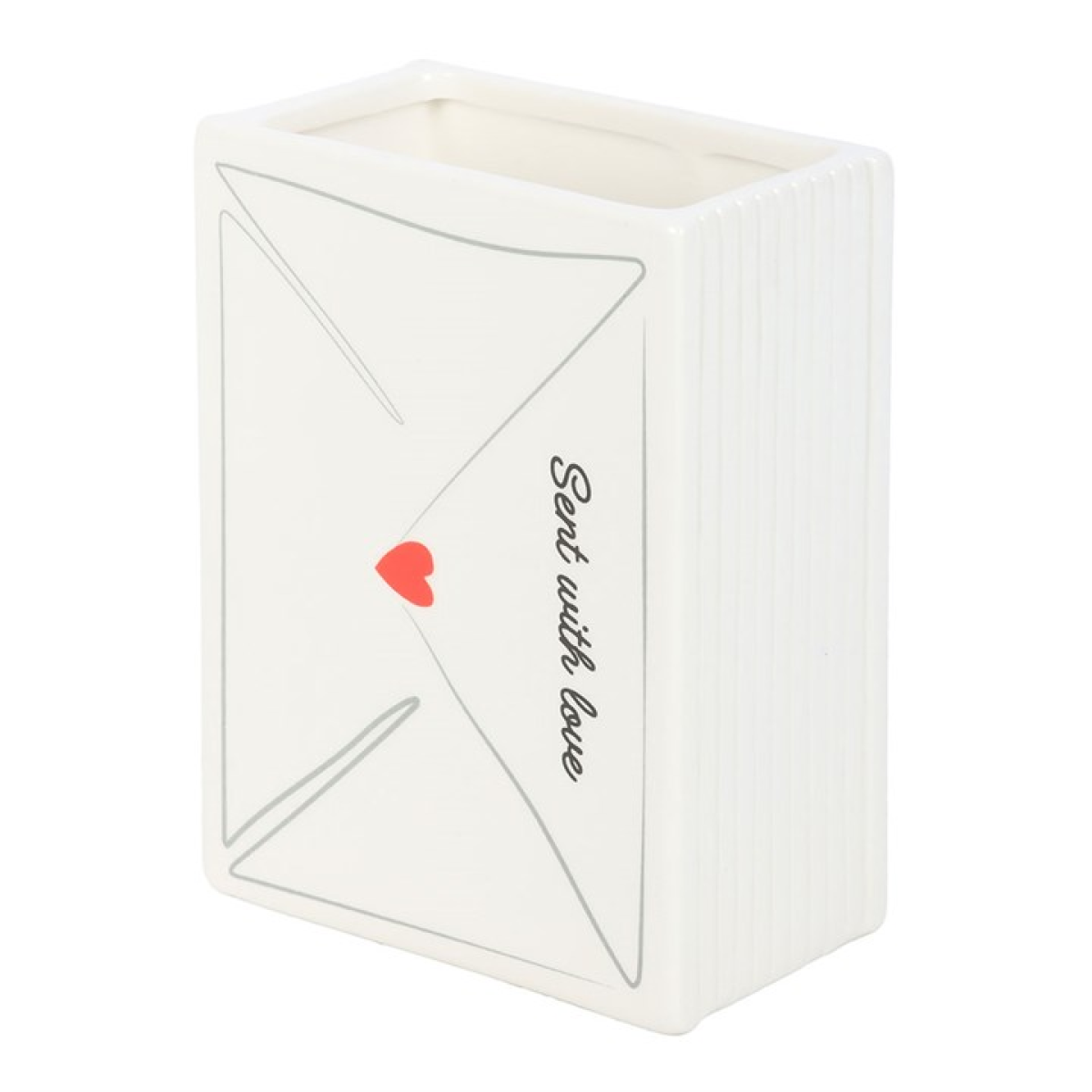Love Letter Flower Vase – Valentine’s Day Romantic Decor