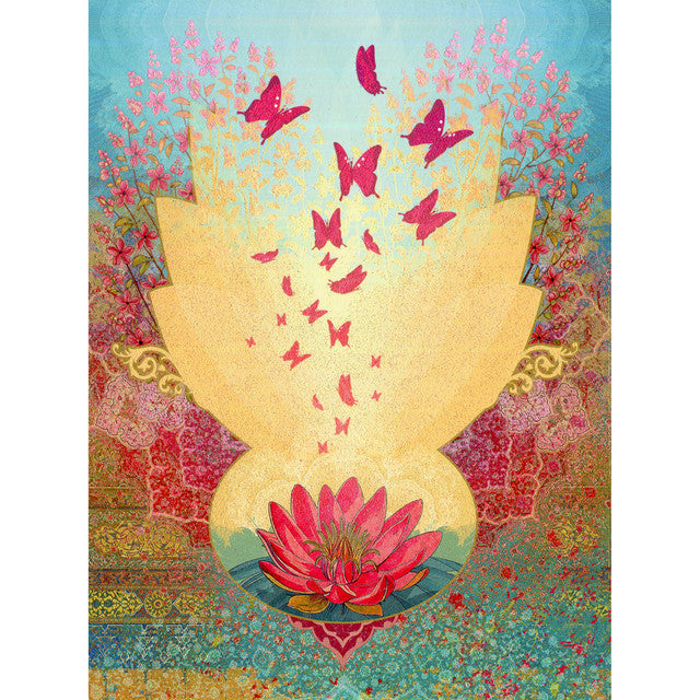 Celebrate a soul in bloom with this Leanin’ Tree Pink Lotus Birthday Card, featuring a radiant lotus rising from still waters, surrounded by fluttering butterflies and sacred colour. A symbol of growth, renewal, and spiritual awakening, this design carries gentle energy and heartfelt intention. Perfect for those drawn to mindfulness, nature, and inner peace, it offers a meaningful way to honour a birthday. Thoughtfully created with earth-friendly values, this card brings beauty, symbolism, and a sense of ca