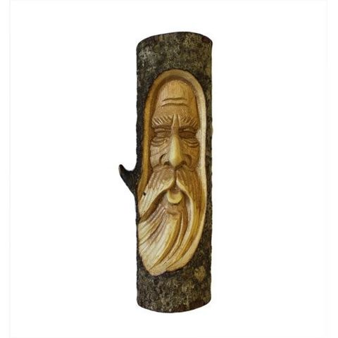 Summon the ancient spirit of the forest with this hand-carved Man of the Wood sculpture. Born of Chinaberry (Jempinis) and Hibiscus trunk offcuts, each carving is a one-of-a-kind tribute to the wisdom of the woods. His weathered face, emerging from the bark, tells stories older than time—of roots that whisper, winds that remember, and earth that watches.

These enchanting carvings channel old-world pagan charm and natural energies, making them powerful additions to your sacred space. Whether placed indoors 