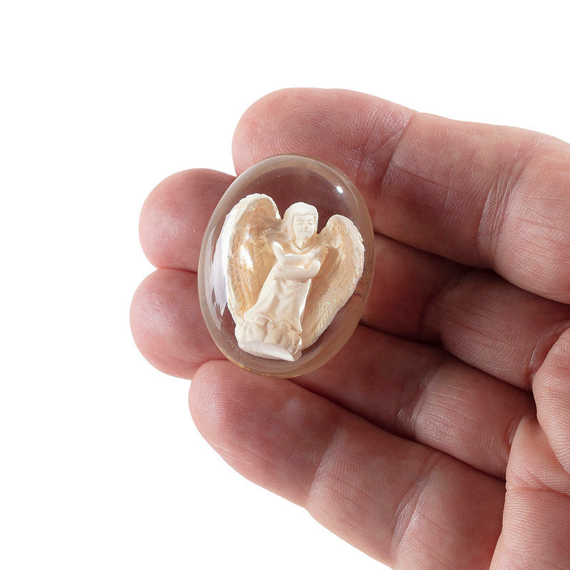 Carry peace with you. This Angel Worry Stone calms anxiety & promotes healing. Perfect gift for loved ones or a soothing daily reminder.