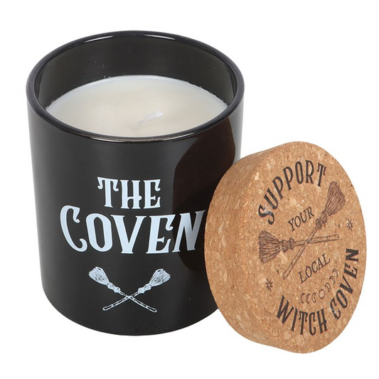 The Coven Black Fig Scented Glass Candle