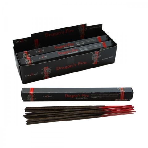 Dragon's Fire Incense Sticks – Purify Your Space, Awaken Your Spirit

Release yourself from the weight of negative energy with the sacred scent of our Dragon’s Fire Incense Sticks. Crafted for clarity and calm, this purifying aroma clears your space and restores a sense of serenity and balance.

With just one flame, transform the energy of your home into one of peace, focus, and strength. Each stick carries the bold, earthy essence of Stamford Black Incense, made from high-quality perfumery raw materials in