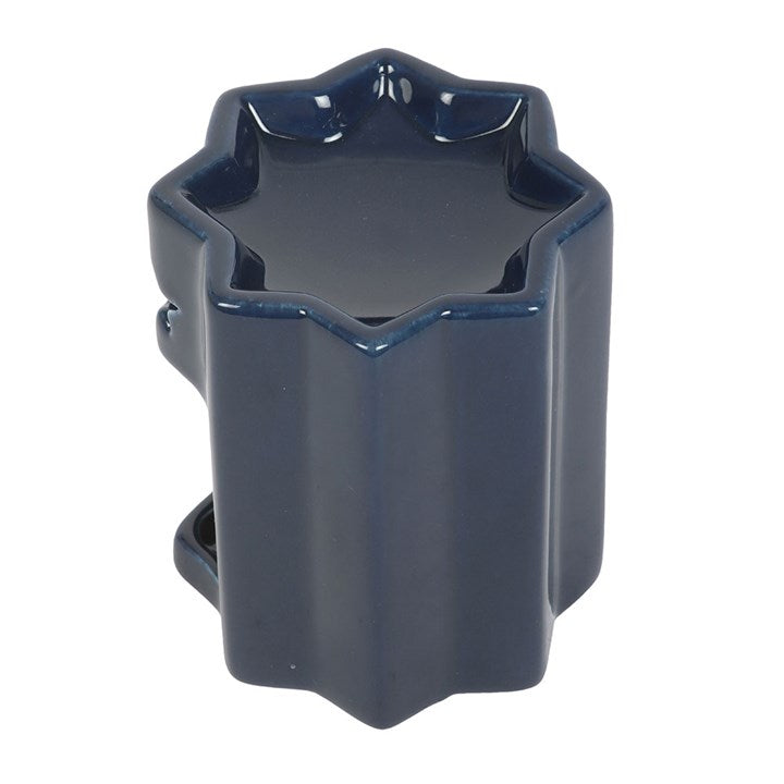 Blue Star Oil Burner – Celestial Aromatherapy & Fragrance Decor