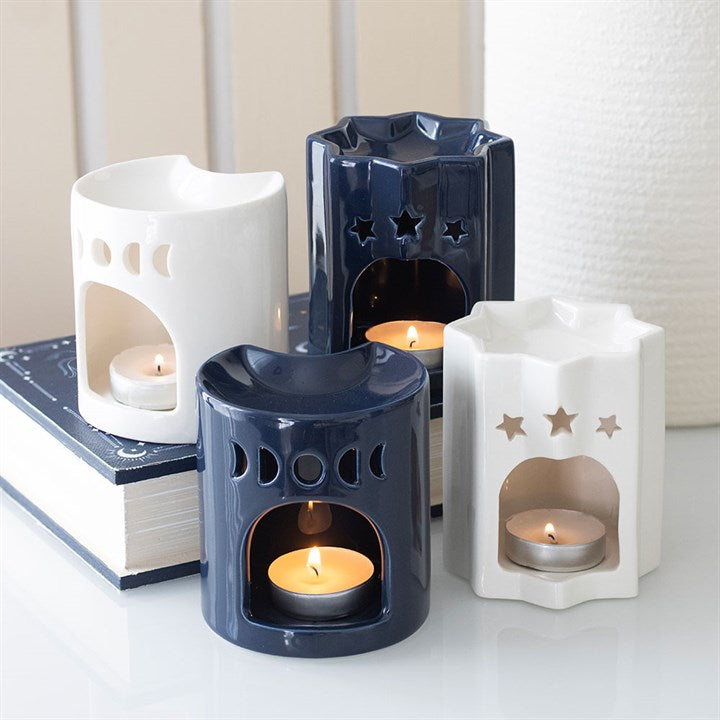 Blue Star Oil Burner – Celestial Aromatherapy & Fragrance Decor
