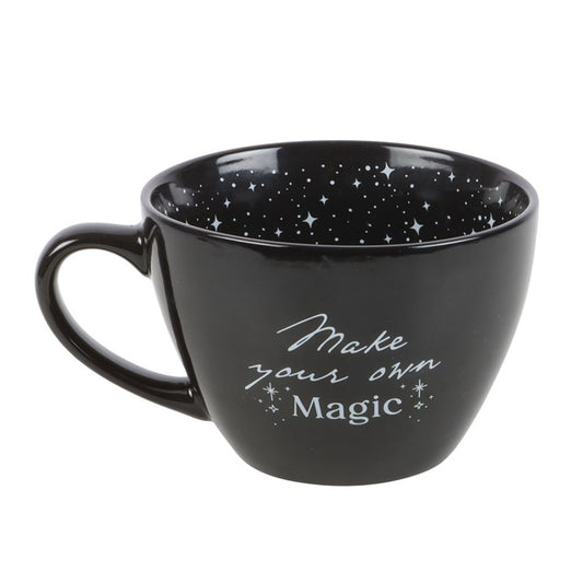 Make your own magic with every sip and start your day beneath the stars with the Make Your Own Magic Mug. This beautifully designed 350ml ceramic mug features a vast starry night sky pattern and a gentle, empowering affirmation — a daily reminder that your magic begins from within.

Crafted with care and finished in deep celestial tones, this enchanting mug transforms your morning brew into a mindful ritual. Whether filled with coffee, tea, or your favourite potion, it inspires calm confidence and a moment 