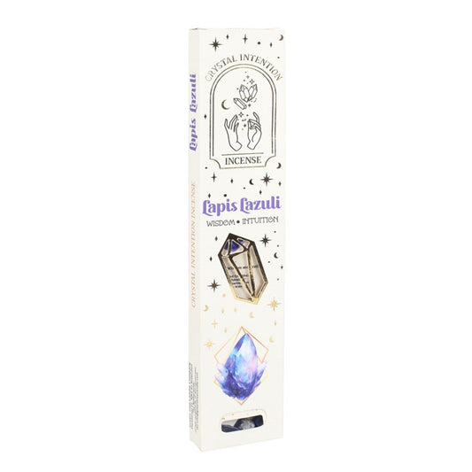 12 Packs of Native Soul Crystal Intentions Incense with Lapis Lazuli Chips