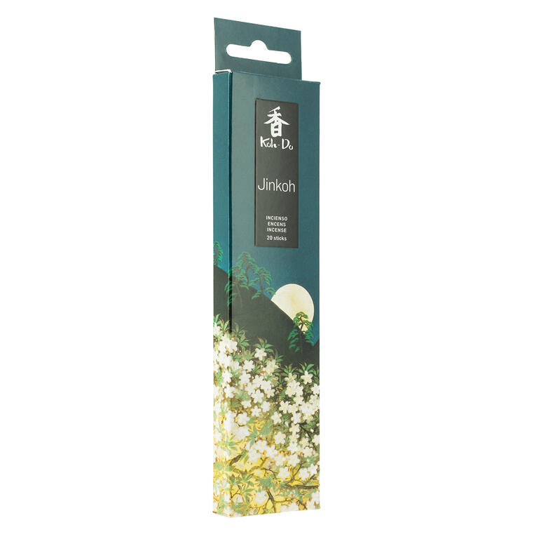 Enter a refined world of scent and stillness with Koh-Do Jinkoh Agarwood Incense by Nippon Kodo, inspired by the traditional Japanese art of incense appreciation. This premium blend centres around rich agarwood (aloeswood), layered with warming notes of cinnamon and clove, softened by gentle vanilla and delicate Bulgarian rose.

Each stick releases a low-smoke, balanced fragrance that is both uplifting and grounding, making it ideal for meditation, focus, creative work, or quiet reflection. The scent unfold