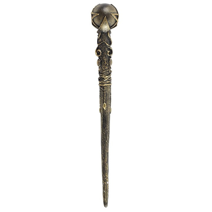 Bronze Pentagram Wand – Witchcraft Ritual Magic Wand