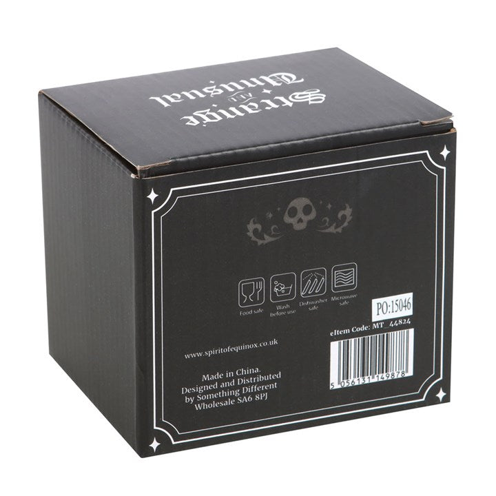 Strange and Unusual Mug – Gothic Ceramic Coffee Cup for Dark Souls