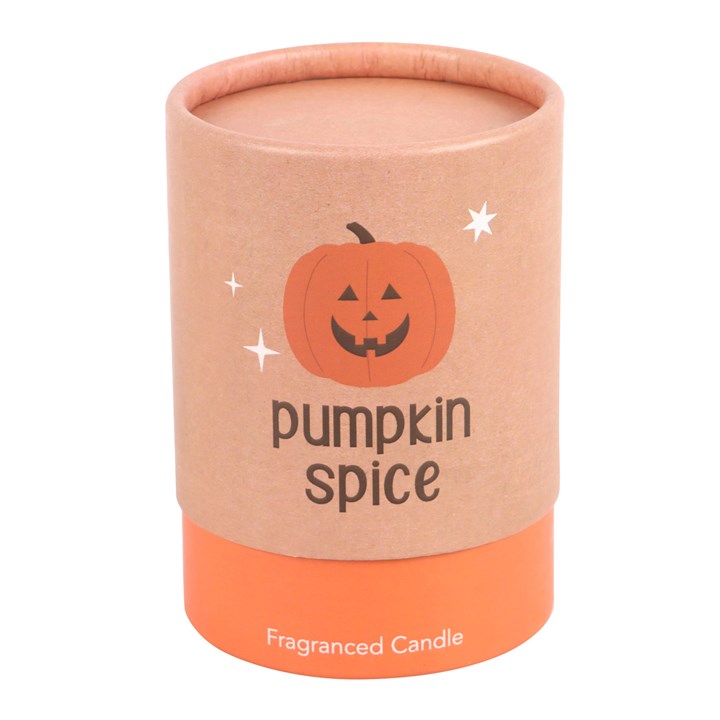 Peekaboo Pumpkin Spice Candle – Jack-o’-Lantern Halloween Candle