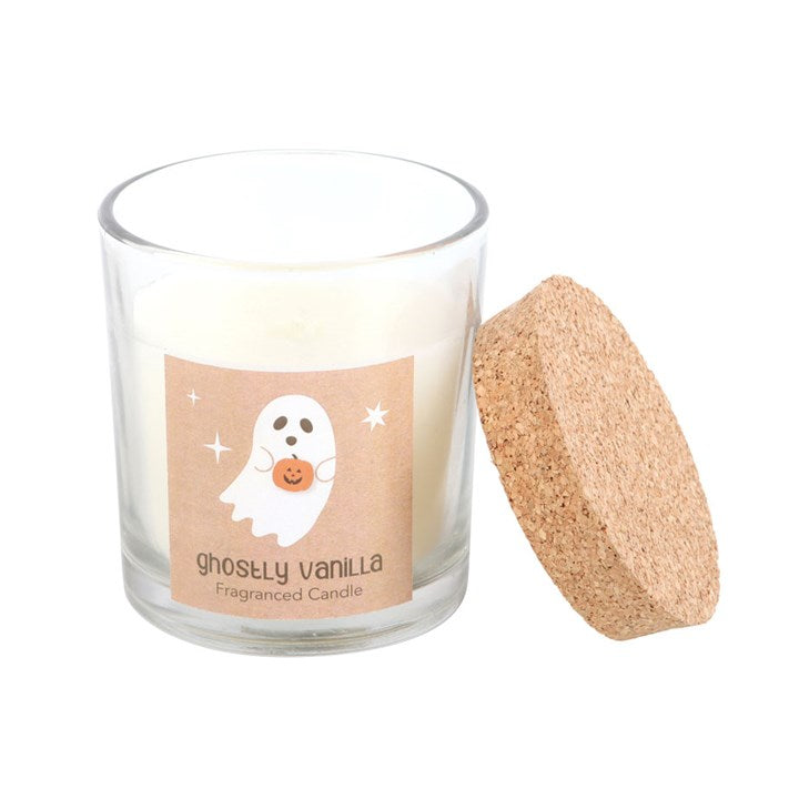 Ghostly Vanilla Candle – Sweet Halloween Witchcraft Candle